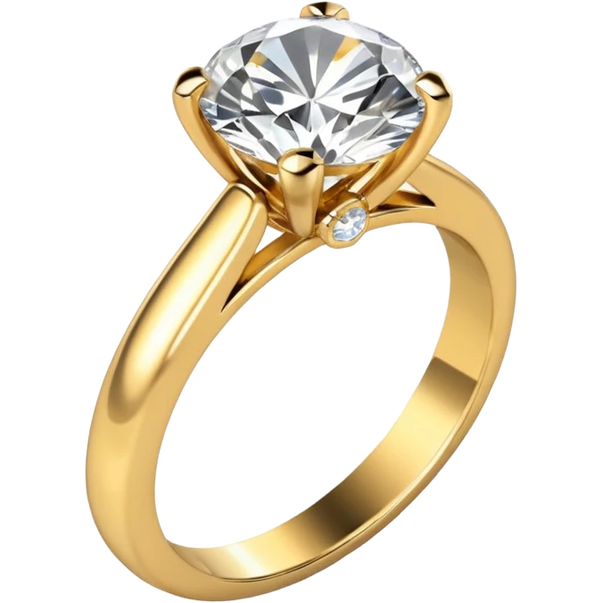 Aesthetic Engagement couple ring  emoji