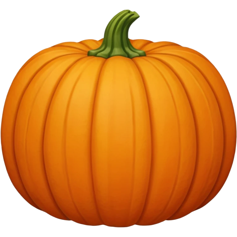 A whole pumpkin  emoji