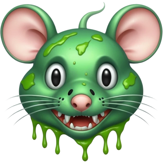 giant corrupted mouse emoji