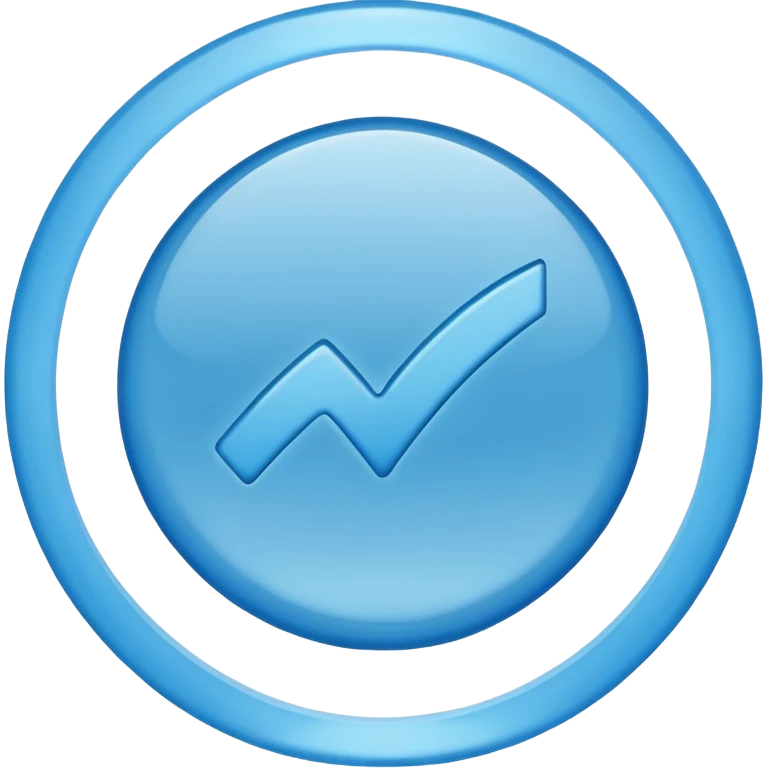 Verified check mark In blue circle emoji