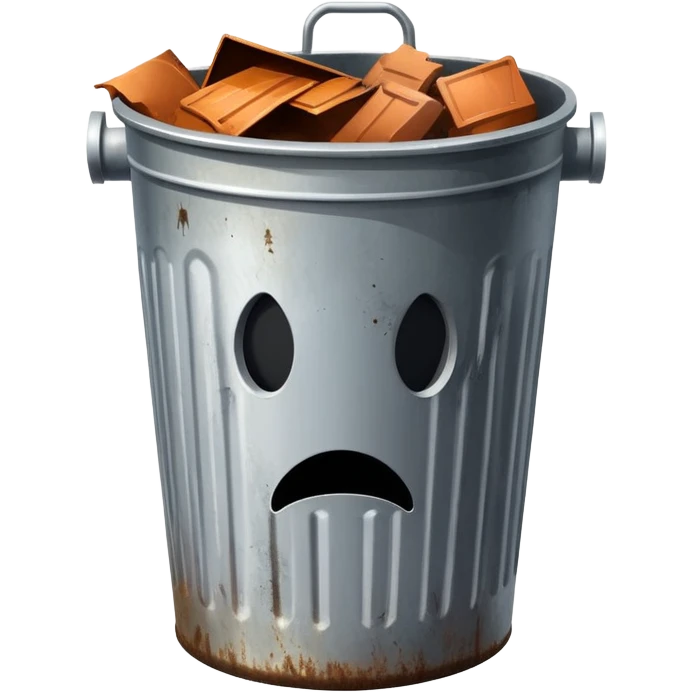 Filthy Garbage Can emoji
