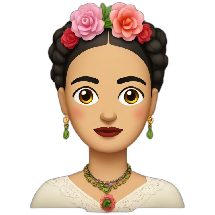 Frida Kahlo emoji