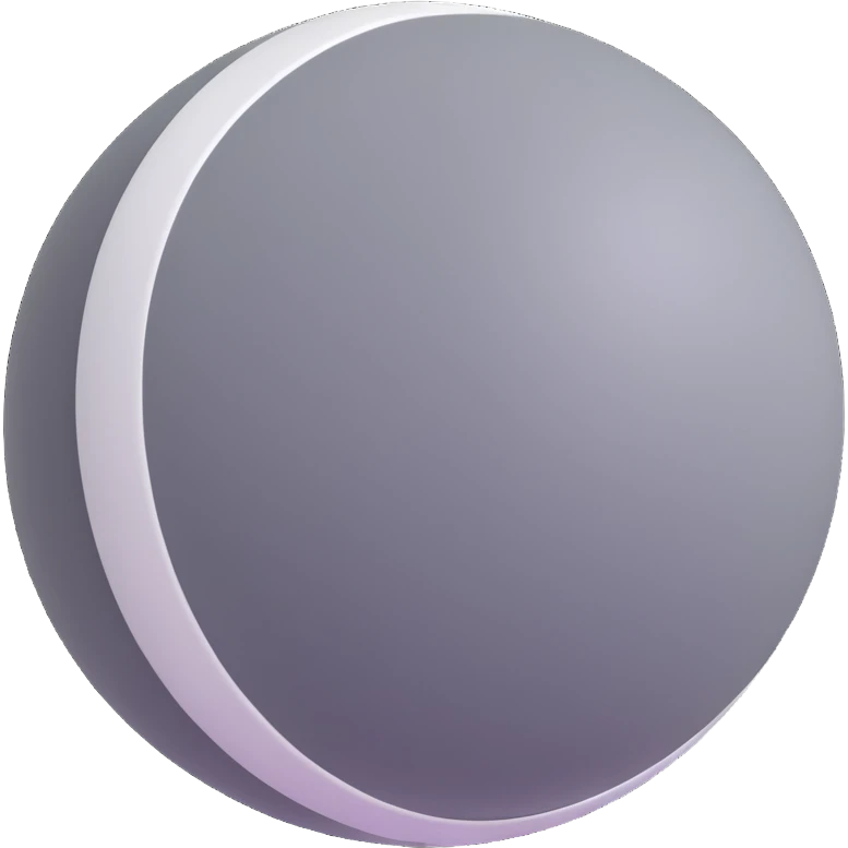 Mercury emoji: a smooth, moon-like gray ball, scarred with white impact marks and patches of lighter plains emoji