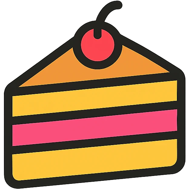 slice of cake emoji