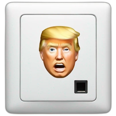 trump on socket emoji