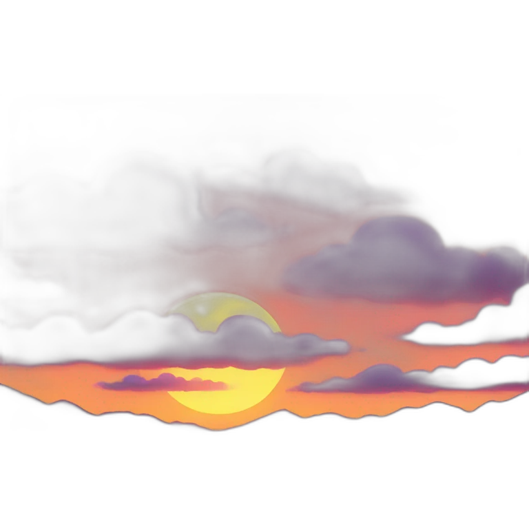 sunset emoji