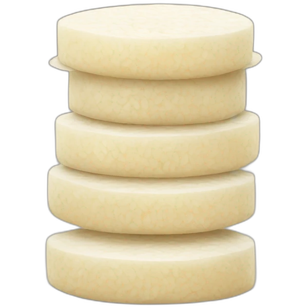 Dry rice cake stack emoji