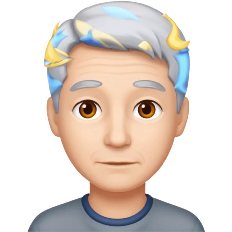 give me gray hair emoji