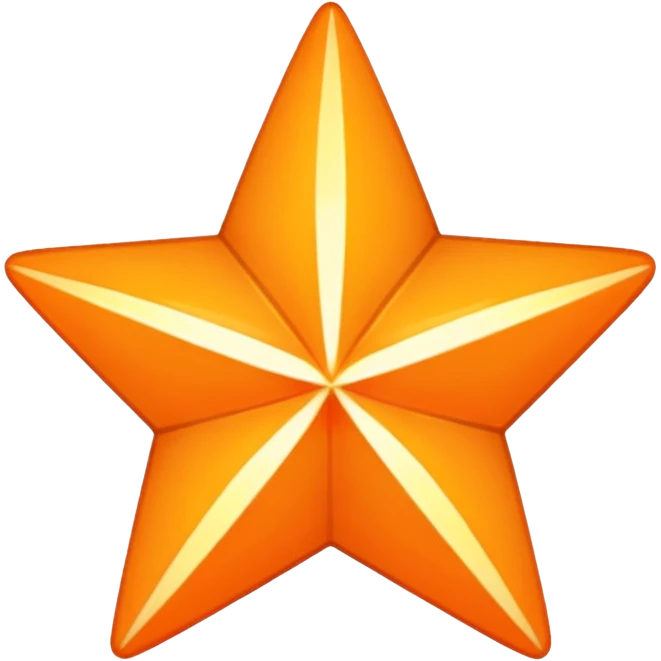 orange star emoji