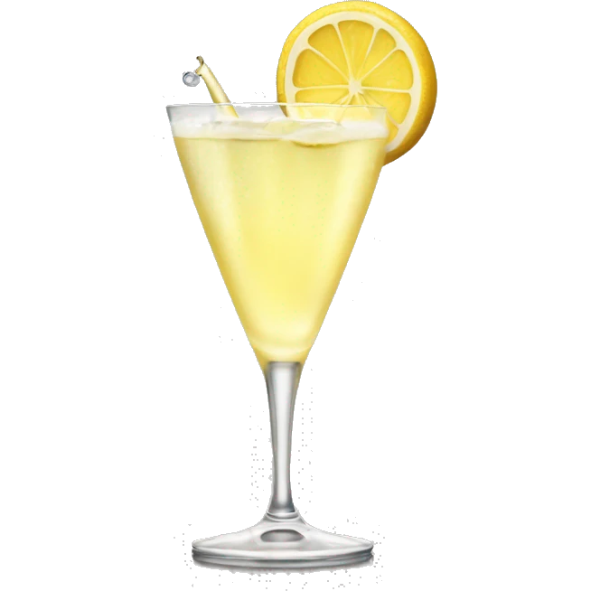French 75 drink emoji
