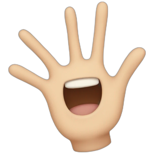 Mano tengo fe emoji