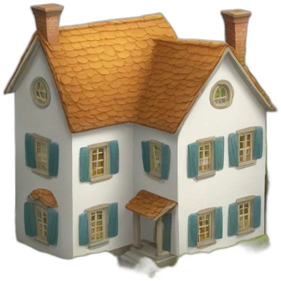 small country house emoji