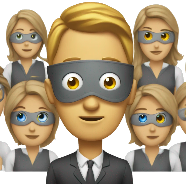 Blinded by money, they cannot even see that these employees are humans, not robots. emoji