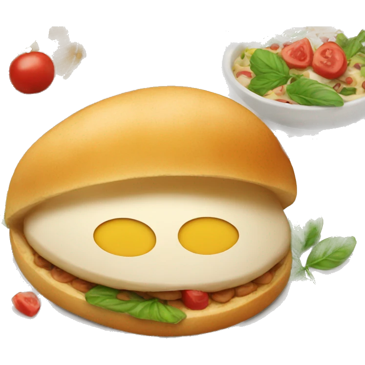 delicious food on table emoji