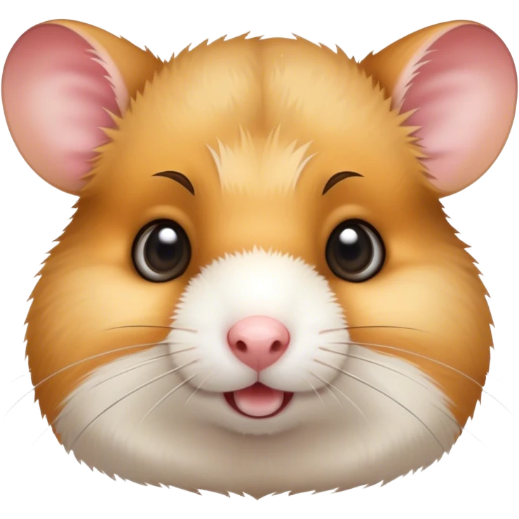A high hamster emoji