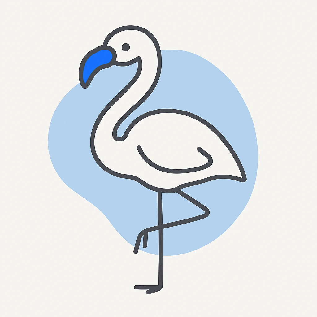 flamingo emoji