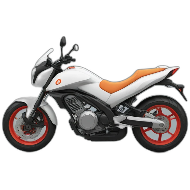 rabbit on the motobybke emoji