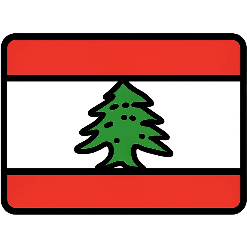 Lebanese flag emoji