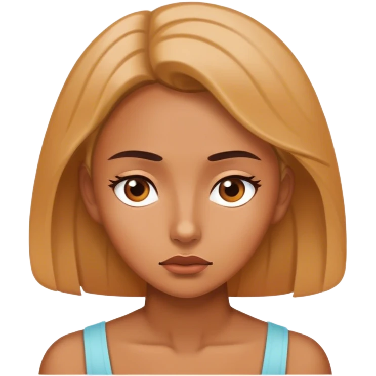 a woman thinking and having questions emoji