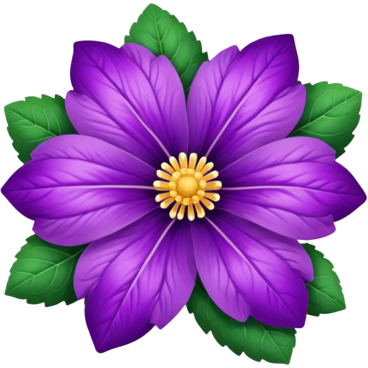 Patchouli flower emoji