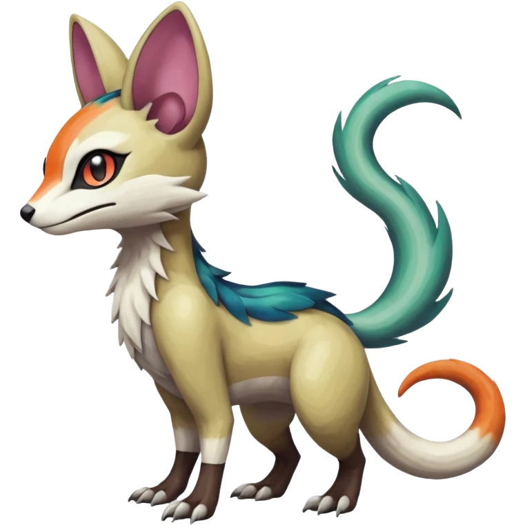 Meloetta-Vernid-Trico-Sergal-Furret-Pokémon-Fakémon-creature emoji
