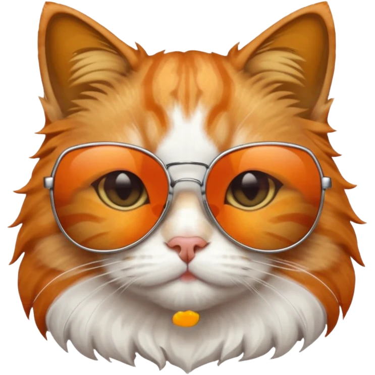 Cat wearing sunglasses emoji