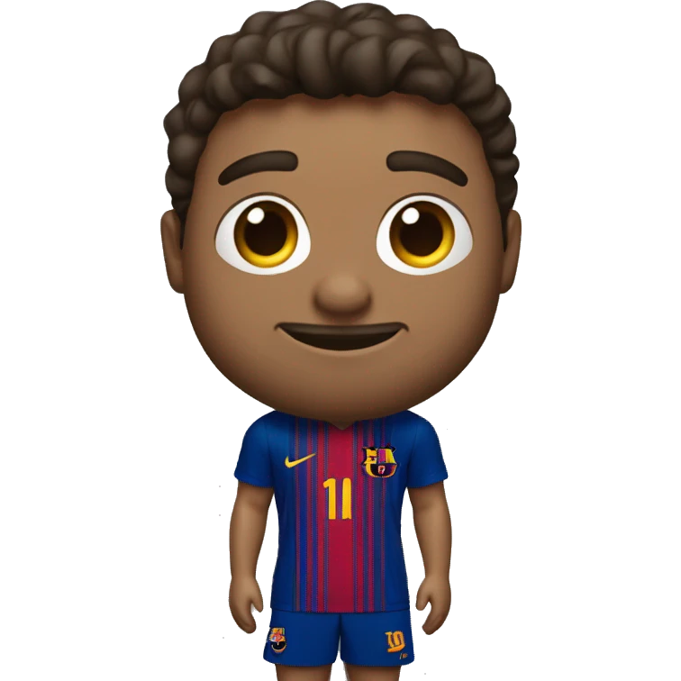 Écureuil avec un maillot du fc Barcelone  emoji