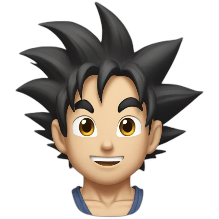 does goku clean nuts? emoji