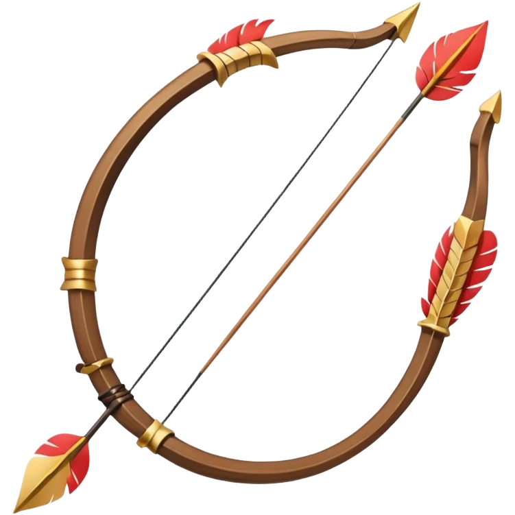 bow and arrow emoji