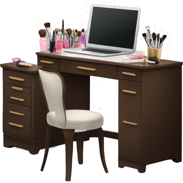 makeup desk emoji