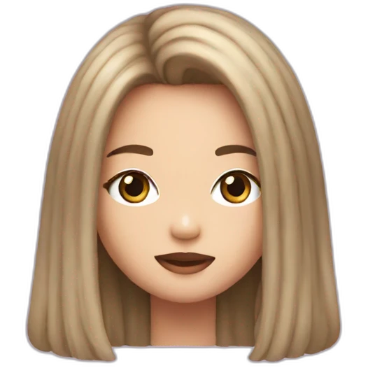 Lisa from blackpink emoji