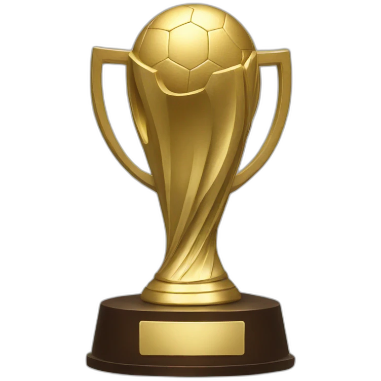 world cup trophe emoji