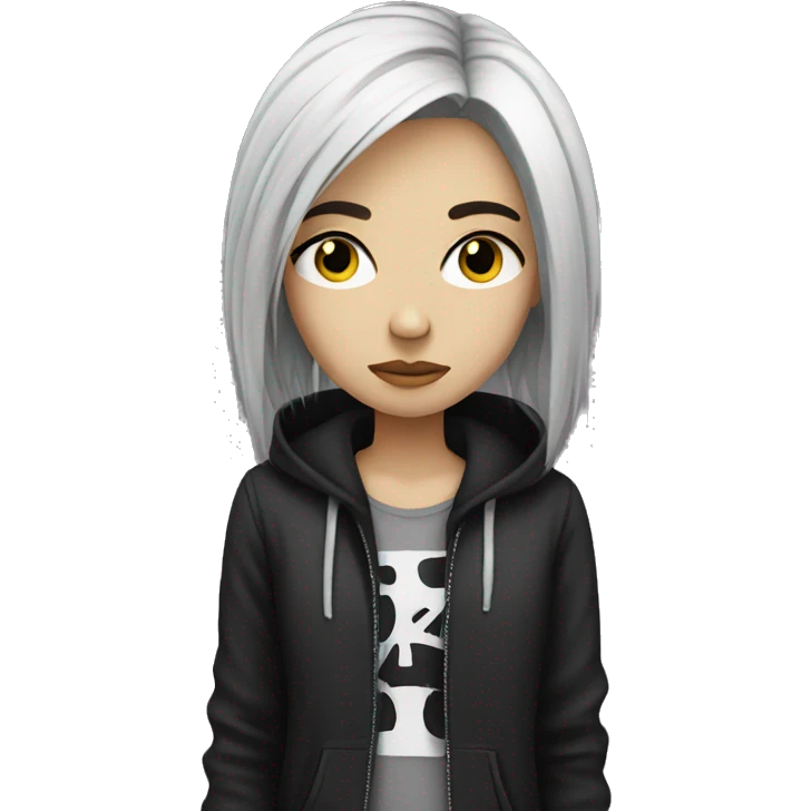 Emo girl emoji