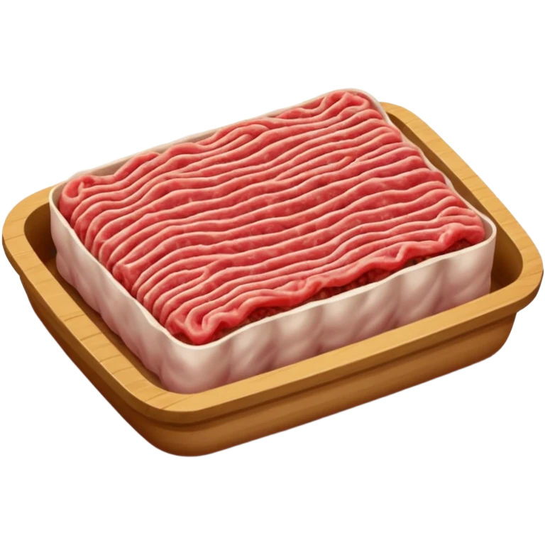 A pack of minced pork emoji