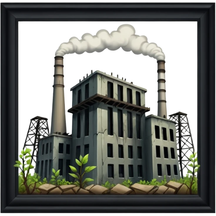 the power plant ruins emoji