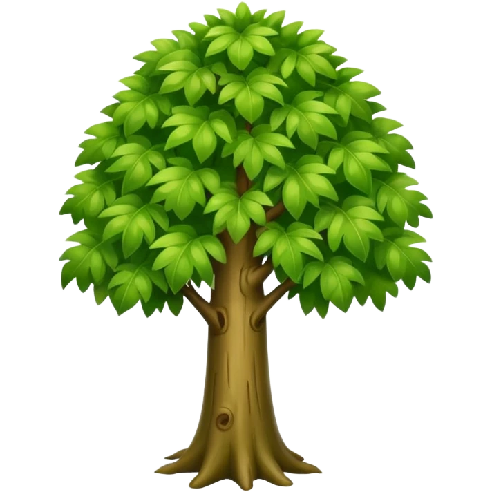 Tree plant emoji