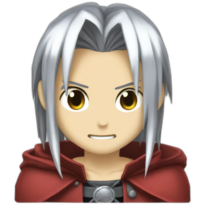 Edward Elric from Fullmetal Aclhemist emoji