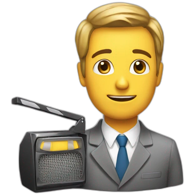 Télé qui tombe emoji