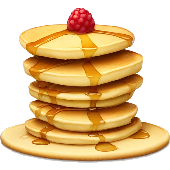 Pancake with letter j emoji