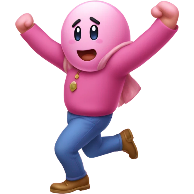 Kirby dance emoji