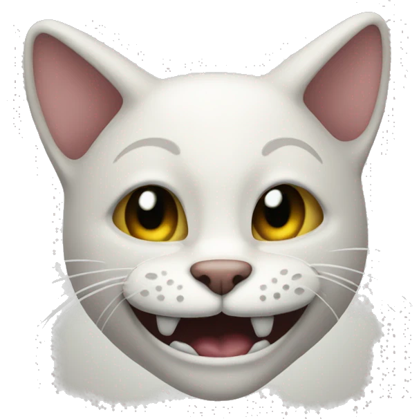 Skelettkatze smile emoji