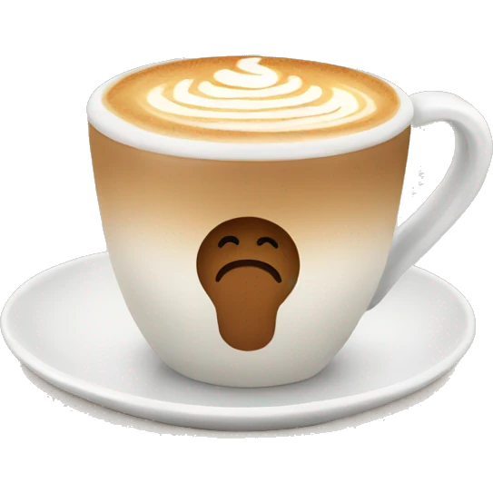 Match latte emoji