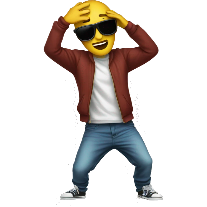 Dabbing emoji