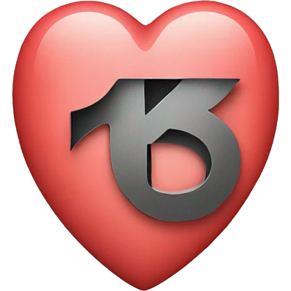 letter k in heart emoji