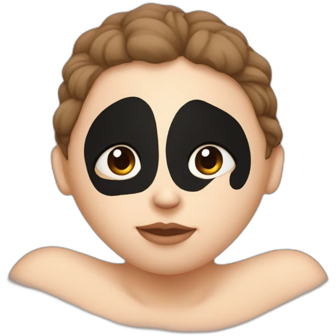 big, round, soft human female chest sideways,not covered emoji