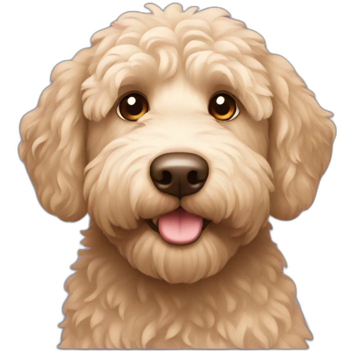 Labradoodle emoji