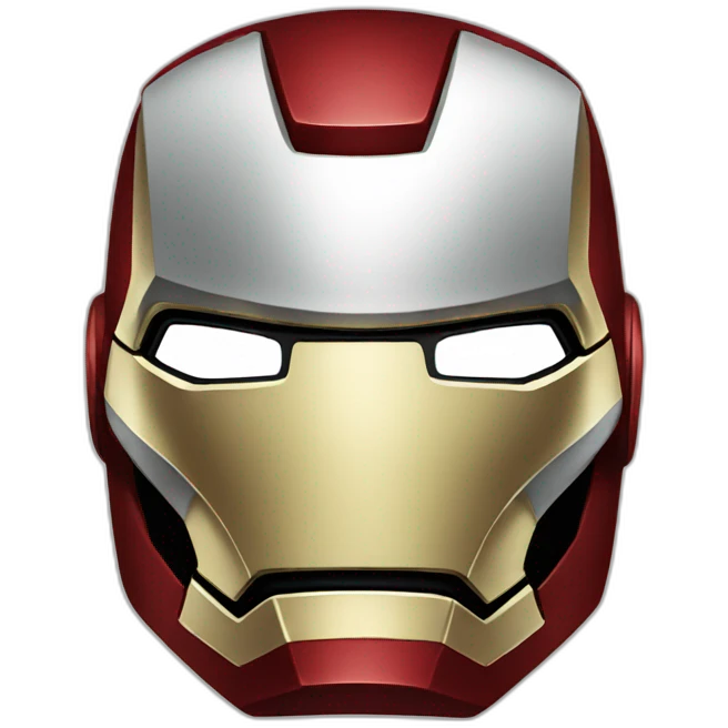 Ironman mask emoji