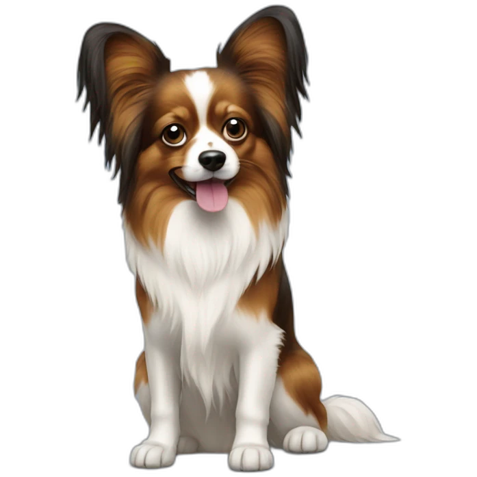 papillon dog emoji