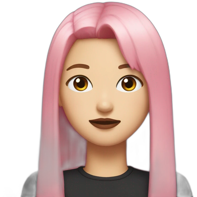 Lisa from blackpink emoji