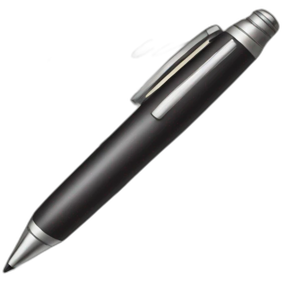 pen writes on paper emoji